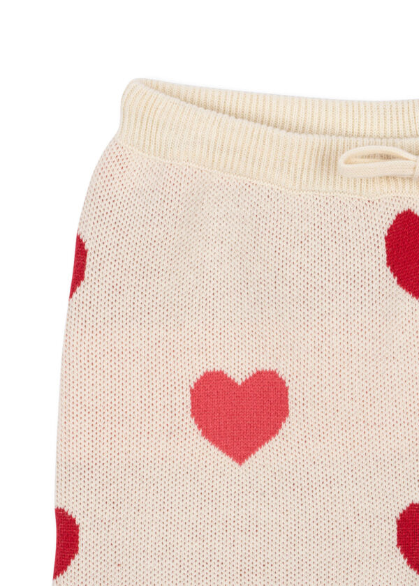 Lapis Knit Pants, Coeur Colore Duo Pink - Konges Slojd - Image 3