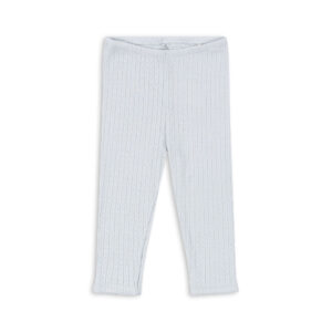 Minnie Pants Gray Down, Organic Pointelle - Konges Slojd