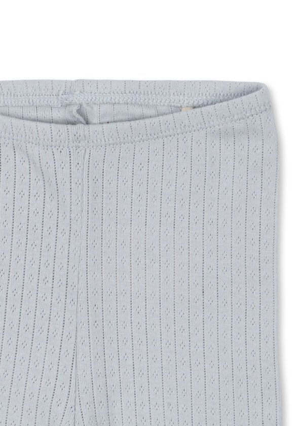 Minnie Pants Gray Down, Organic Pointelle - Konges Slojd - Image 4