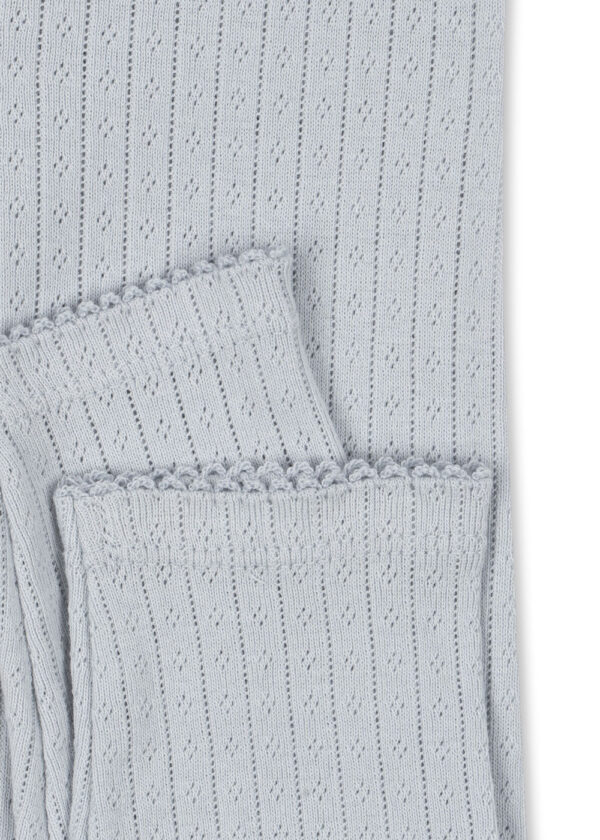 Minnie Pants Gray Down, Organic Pointelle - Konges Slojd - Image 5