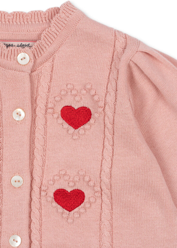 Soleil cardigan, silver pink - Konges Slojd - Image 4