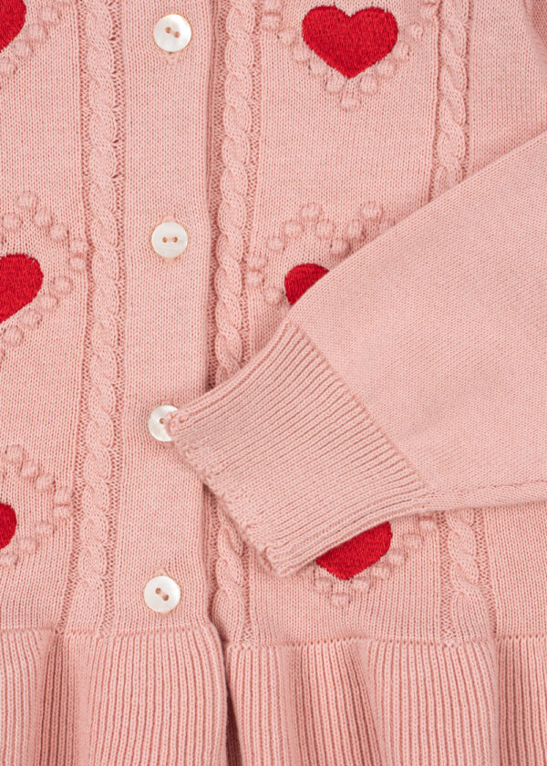 Soleil cardigan, silver pink - Konges Slojd - Image 5
