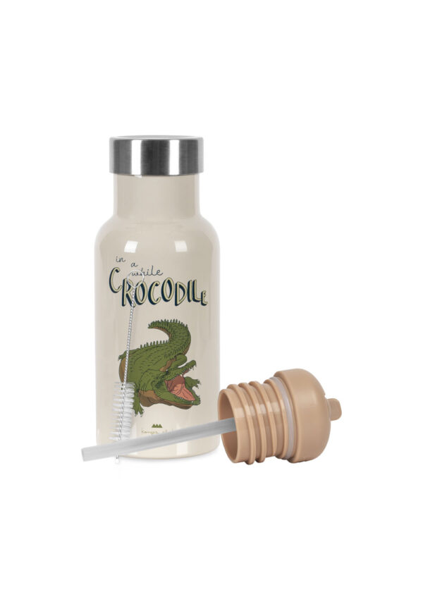 Thermo Bottle Crocodile – Konges Slojd - Image 2