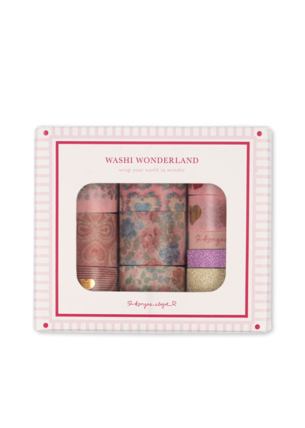 Colorful Washi Tape Set (13 Rolls), Washi Wonderland - Konges Slojd - Image 2