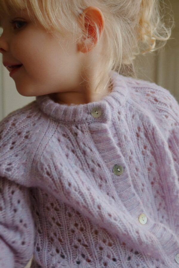 Isa Cardigan, lavender mist – Konges Slojd - Image 3