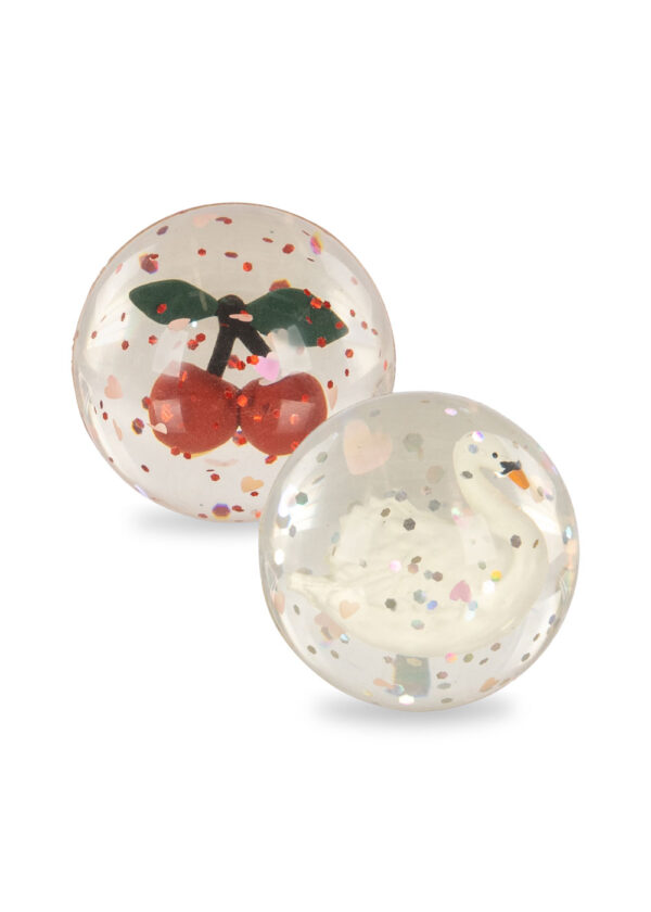 Bouncing Ball Sets, Cherry & Swan - Konges Slojd