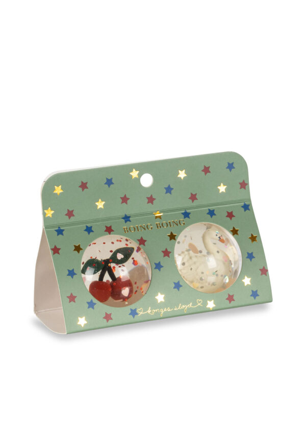 Bouncing Ball Sets, Cherry & Swan - Konges Slojd - Image 3