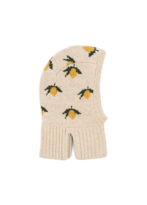 Belou Lemon Knit Balaclava