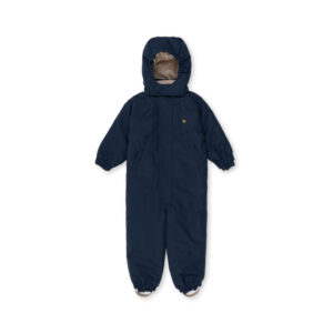 Snowsuit, Nohr, Mood Indigo, Navy, Lemon - Konges Slojd