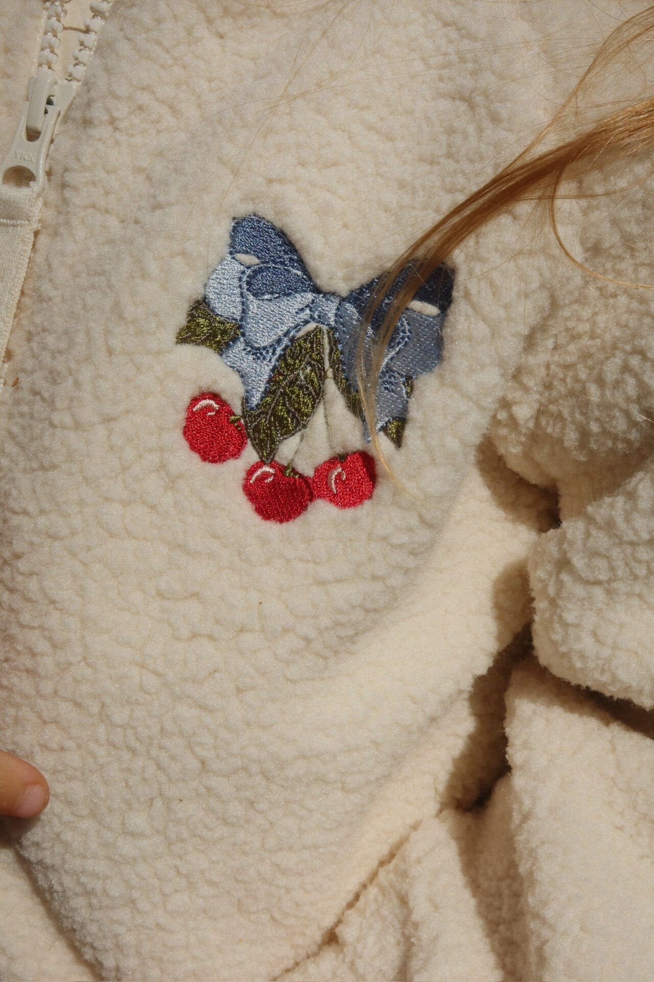 Teddy Jacket, Jazz, Creme, mio amore sweet amarena - Konges Slojd - Image 2