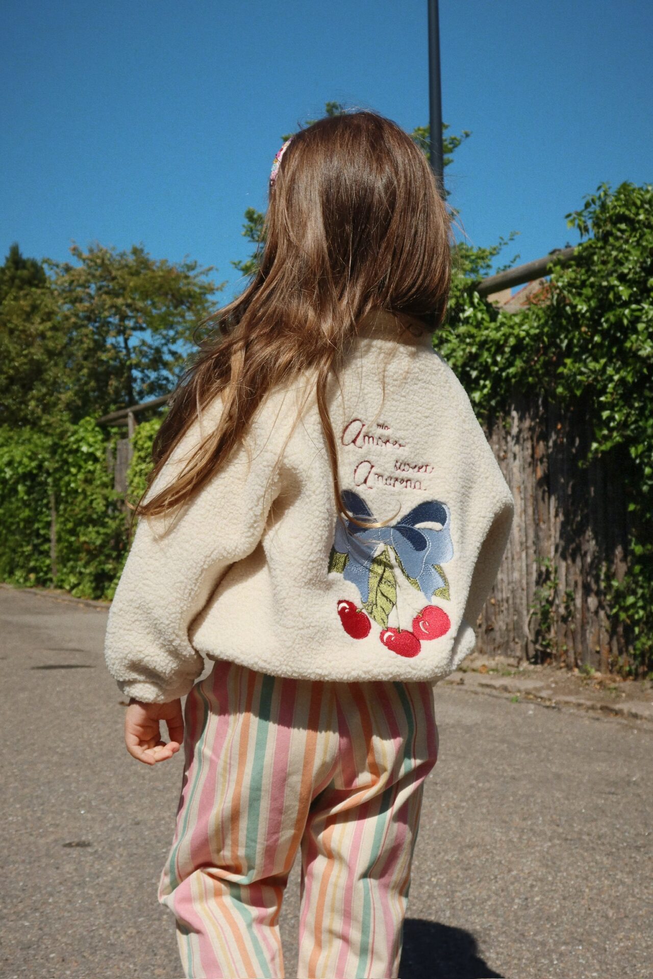 Teddy Jacket, Jazz, Creme, mio amore sweet amarena - Konges Slojd - Image 3