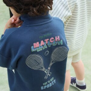 Konges Sløjd half zip sweatshirt match spellbound