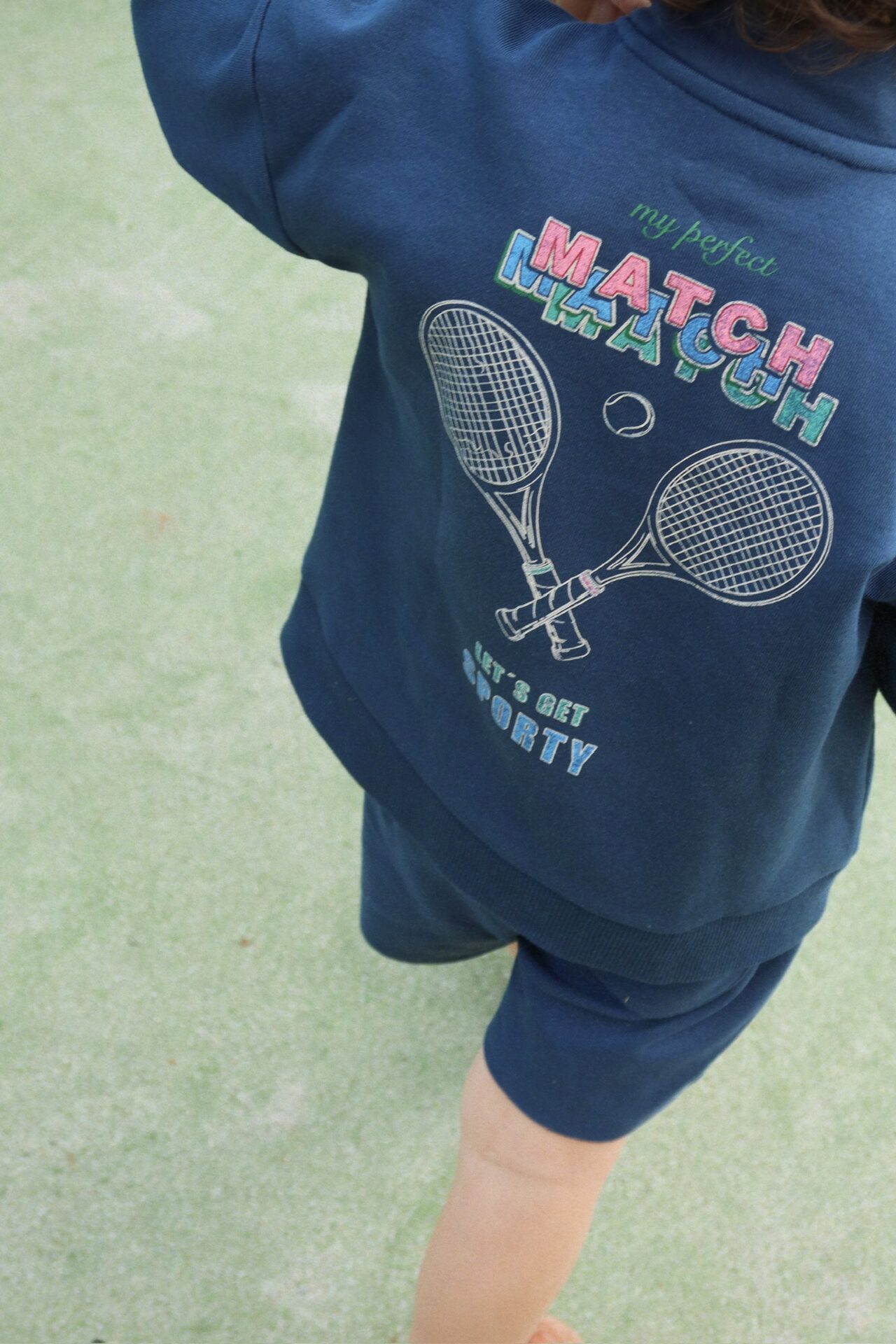 Half Zip Sweatshirt, Match, Spellbound - Konges Slojd - Image 2