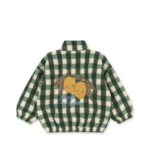 Konges Sløjd Teddy Jacket Jody Lemon Green recycled polyester