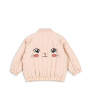 Konges Sløjd Juno bomber jacket kitty cat cameo rose