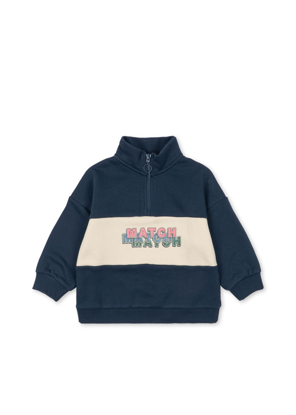 Half Zip Sweatshirt, Match, Spellbound - Konges Slojd - Image 8