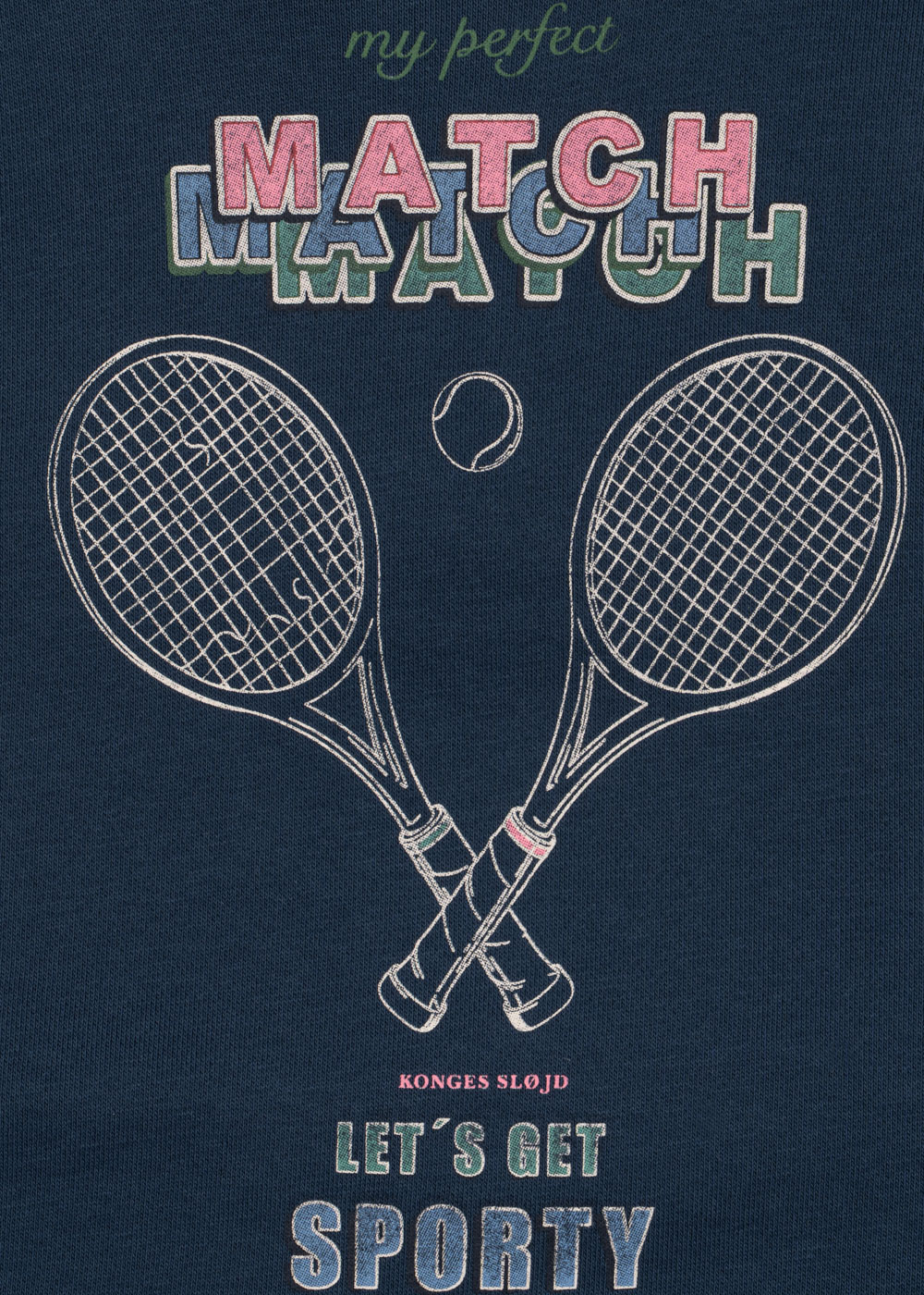 Half Zip Sweatshirt, Match, Spellbound - Konges Slojd - Image 10