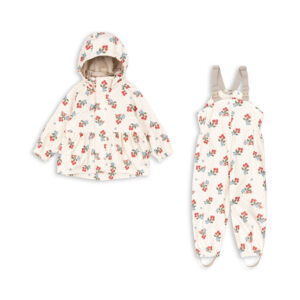 Konges Sløjd Rainy Palme Set Marmelatta waterproof wind-resistant PU rainwear