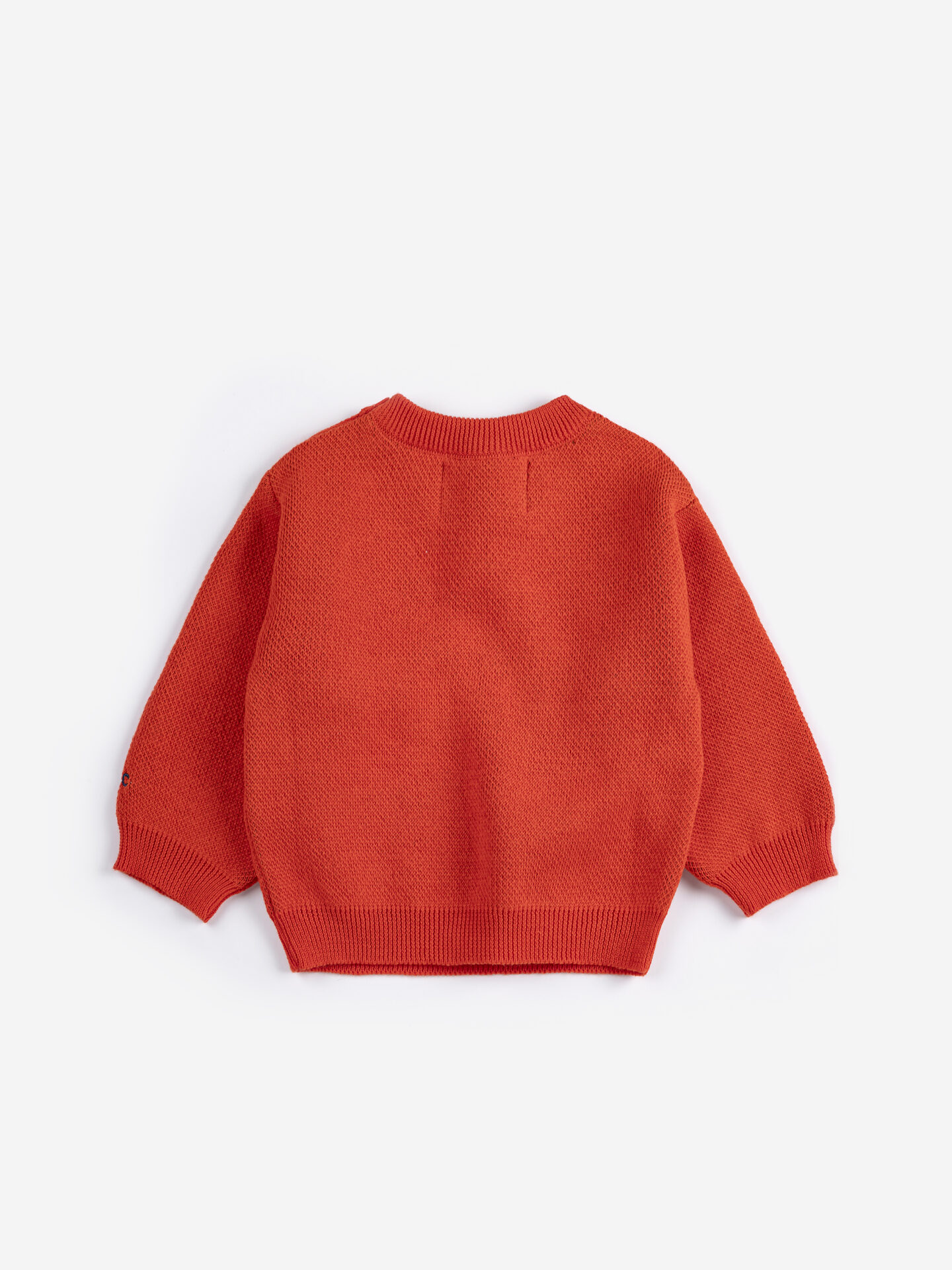 Kids Organic Cotton Jumper – Farm Adventure Red - Bobo Choses - Image 3