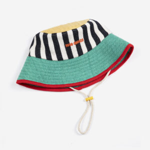 striped bucket hat multi by bobo choses