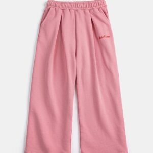 straight jogging pants pink by bobo choses