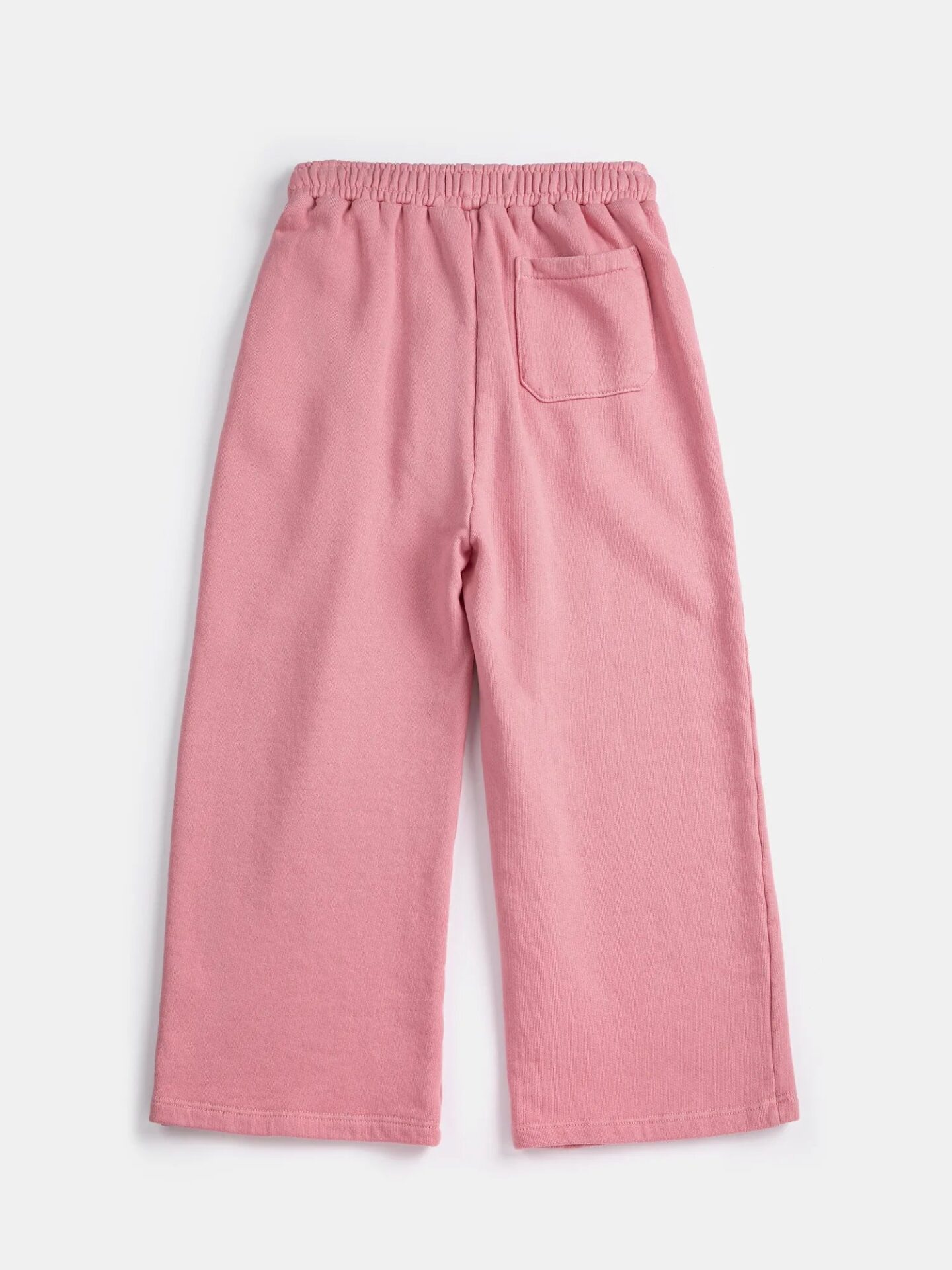 Straight Jogging Pants, Pink with Wide Leg Fit – Bobo choses - Image 4