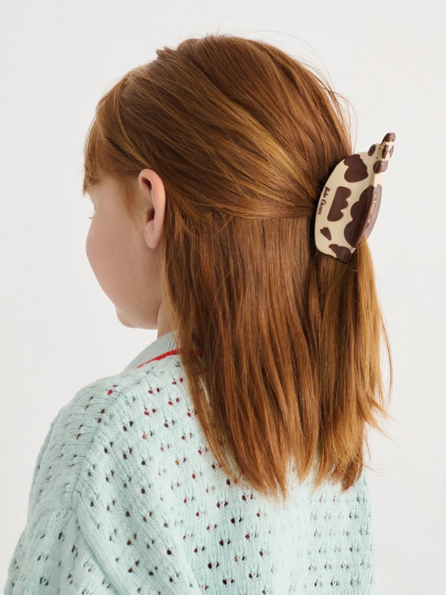 Bobo Choses Farm Adventure brown acetate claw clip