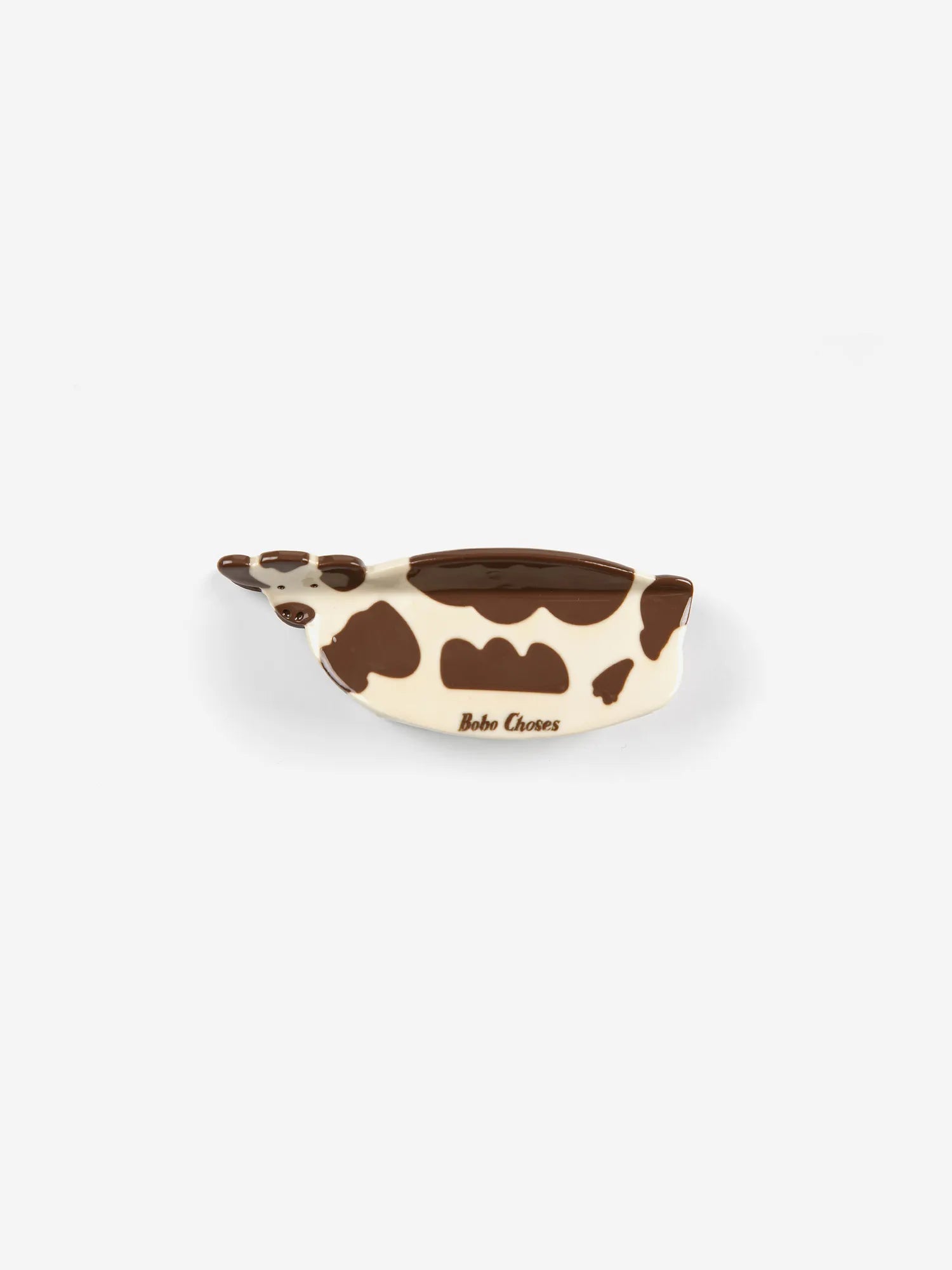 Bobo Choses Farm Adventure Claw Clip, Brown Cow - Image 3