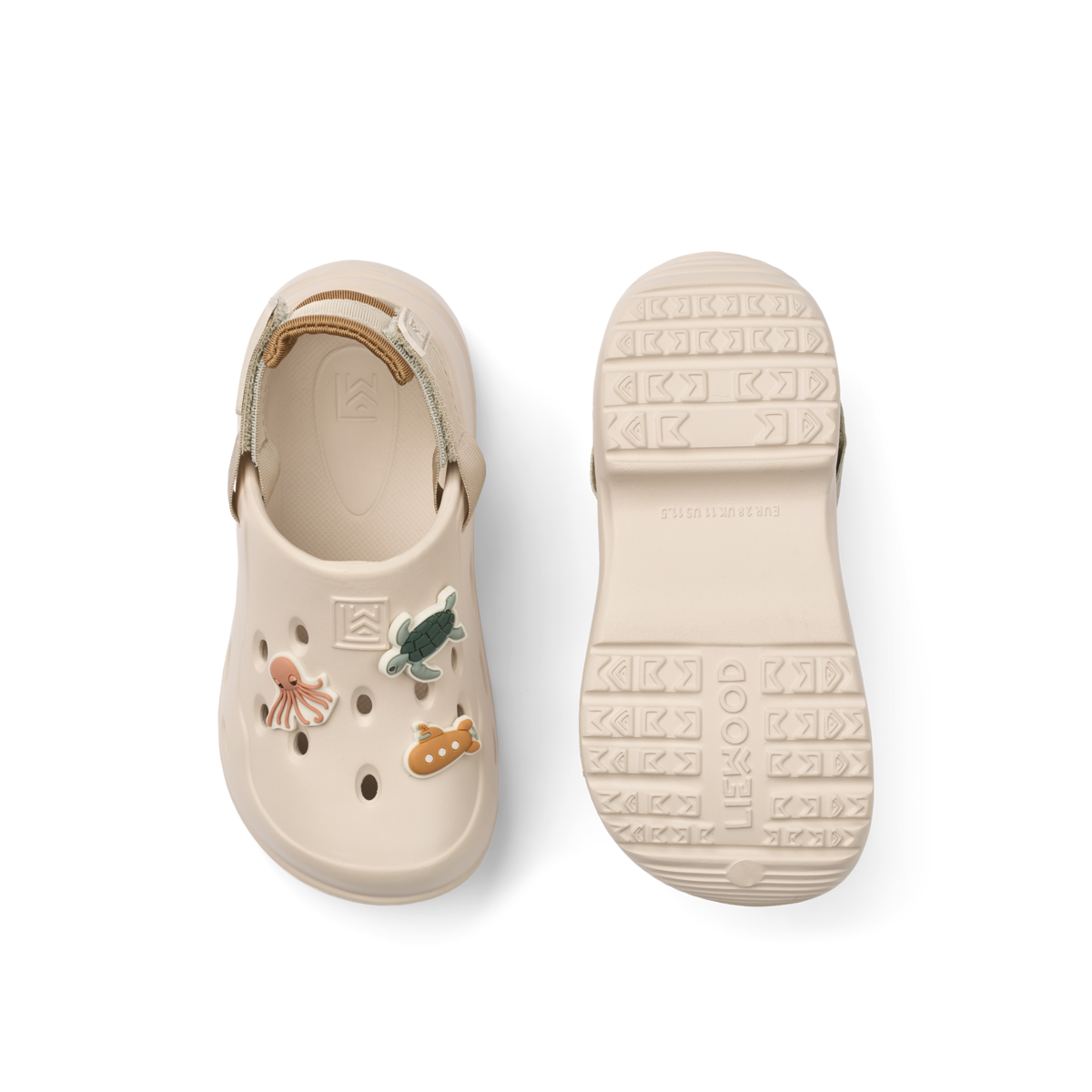 Milas Sandals, Sandy Mix, Lightweight Chunky Beach Sandals for Kids – Liewood - Image 2