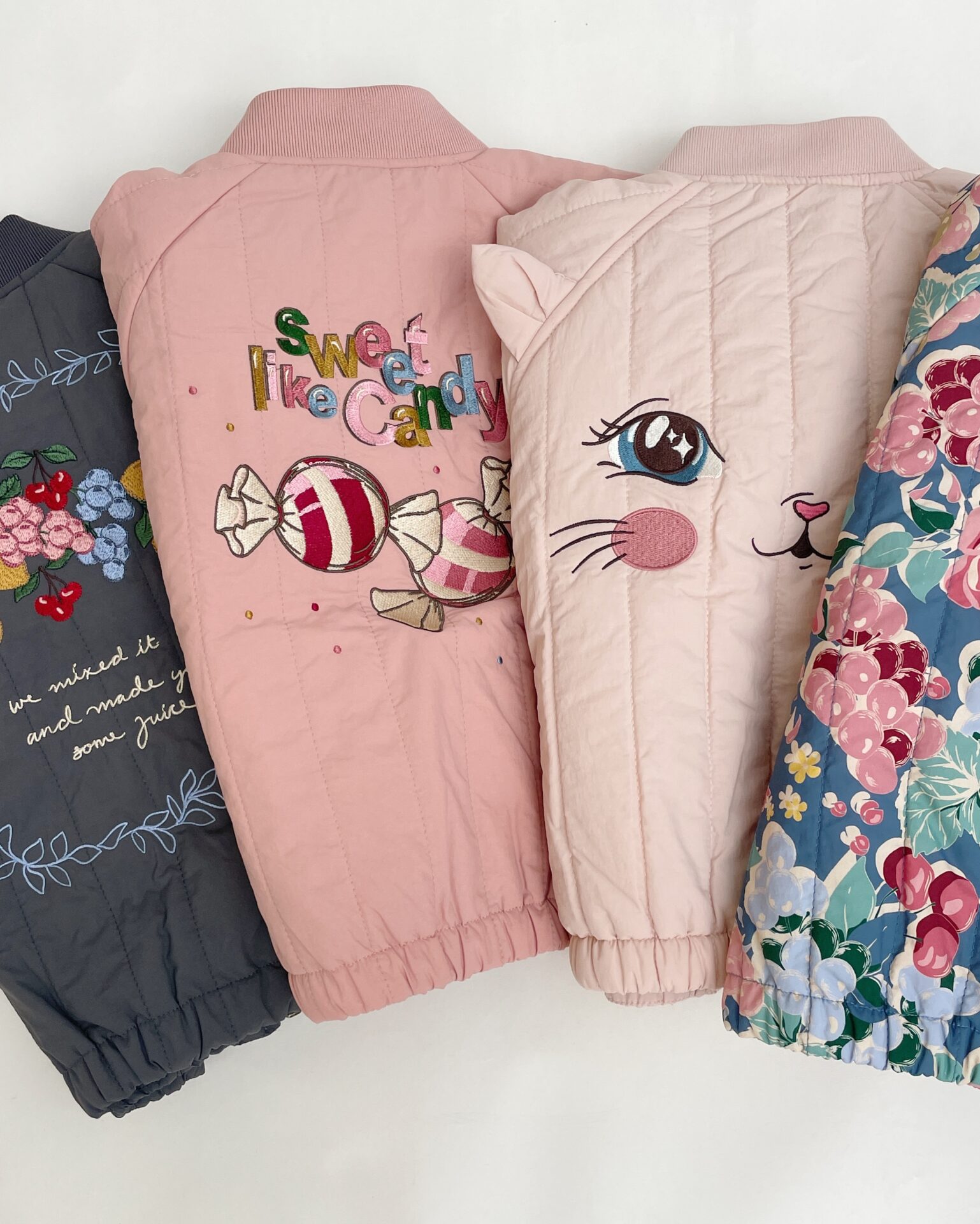 Juno Bomber Jacket, Sweet Like Candy, Cameo Brown – Konges slojd - Image 2