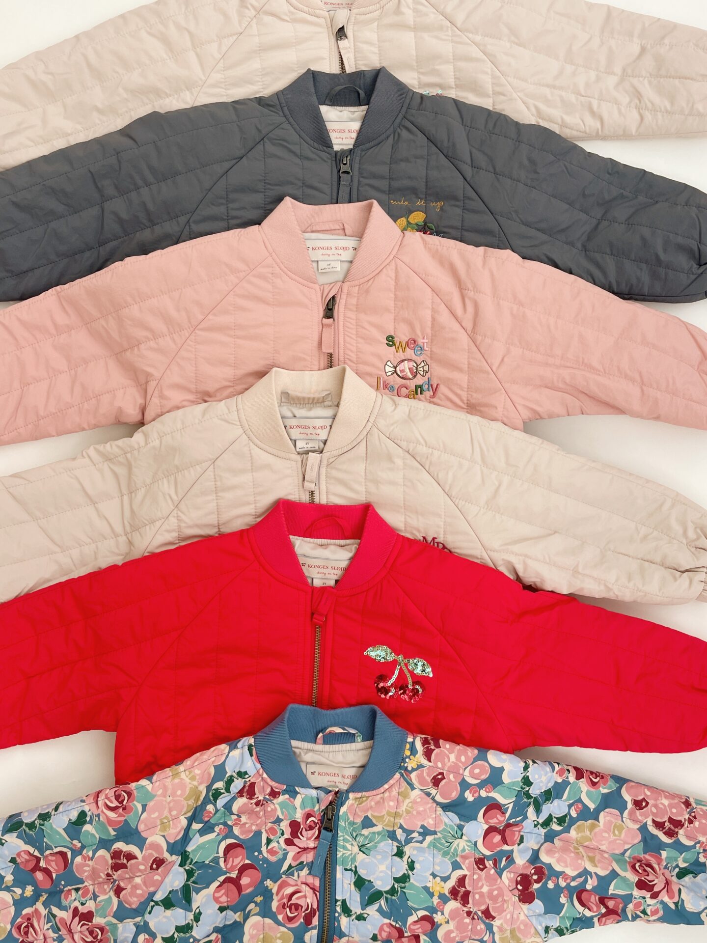 Juno Bomber Jacket, Sweet Like Candy, Cameo Brown – Konges slojd - Image 3