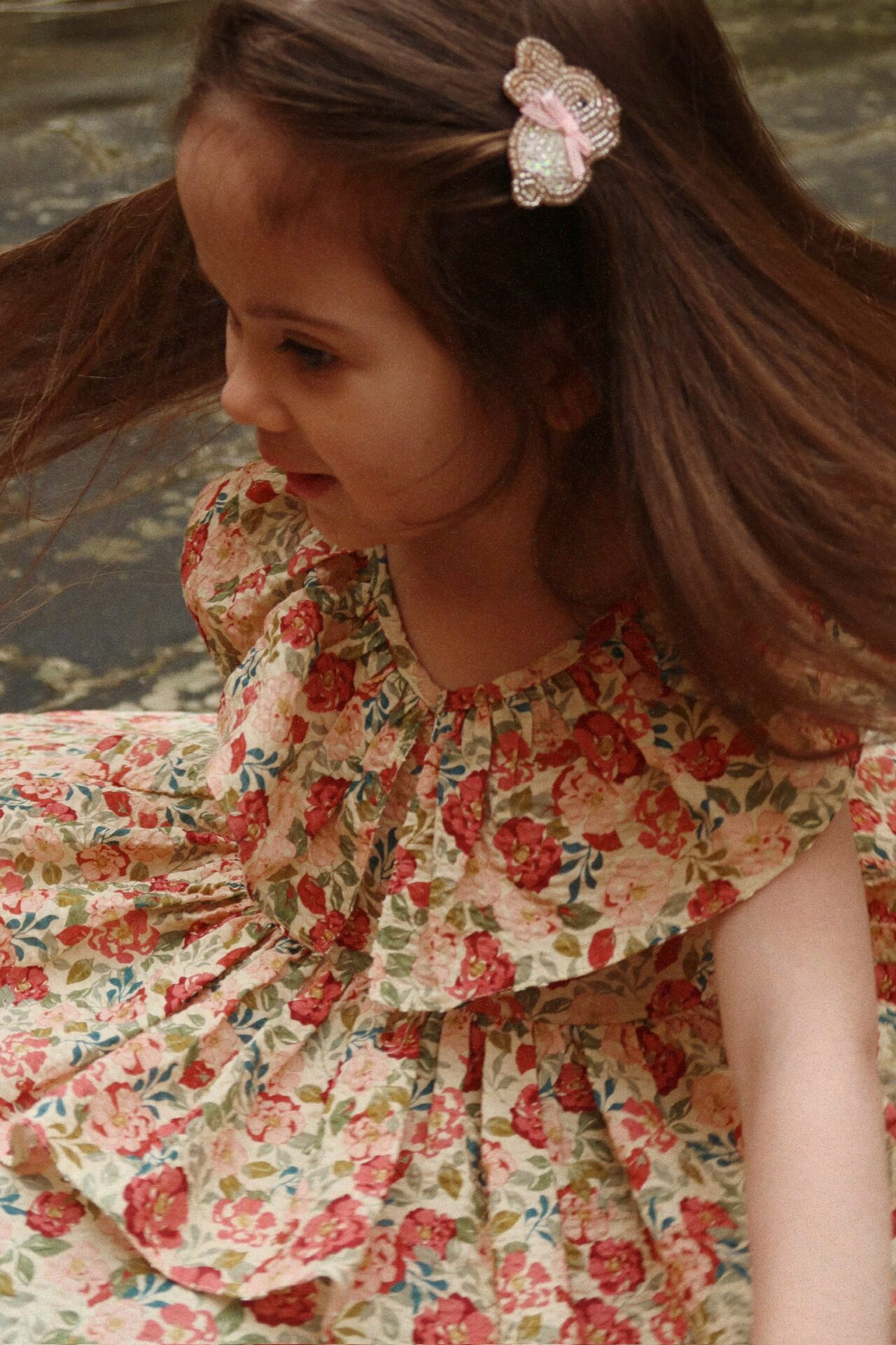 2 Pack Beaded Bunny Hair Clips – Konges Slojd - Image 3