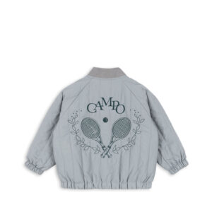 Juno Bomber Jacket lightweight thermo jacket in Campo Sleet by Konges Sløjd