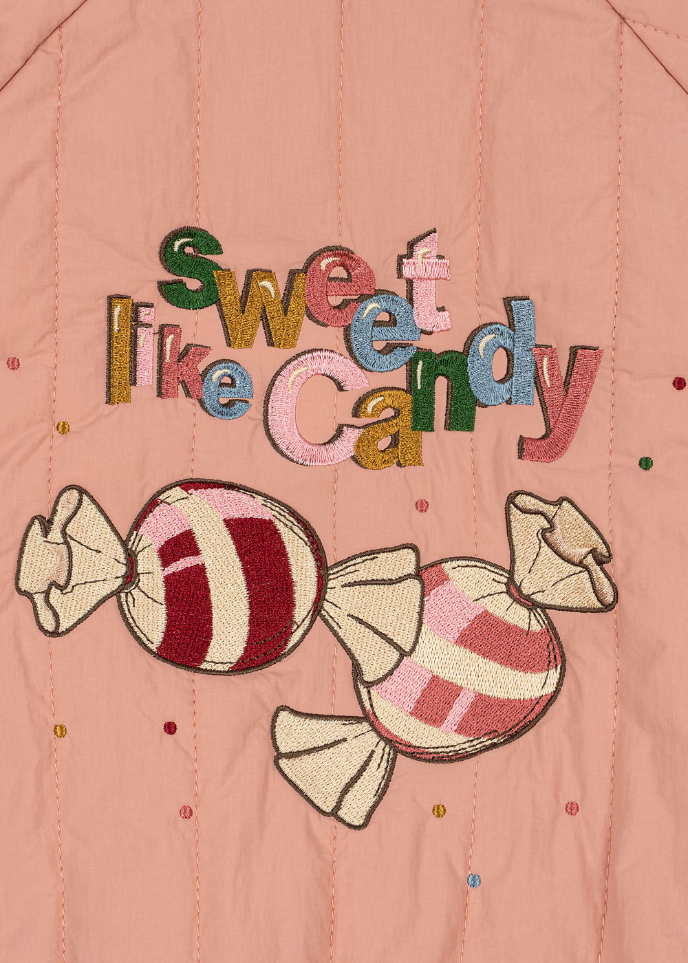 Juno Bomber Jacket, Sweet Like Candy, Cameo Brown – Konges slojd - Image 8