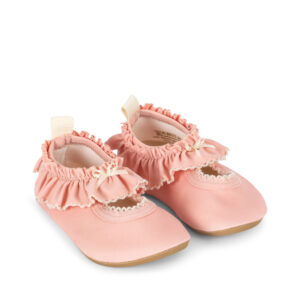 Konges Slojd Kitty Frill swim shoes powder pink with flexible rubber sole