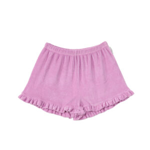 Carina Short Orchid Mipounet girls cotton terry shorts