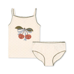 Minnie Pointelle Underwear Minnie Coeur organic cotton set by Konges Slojd