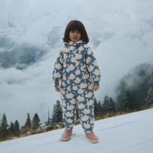 Nohr Snowsuit Print Swan Konges Slojd